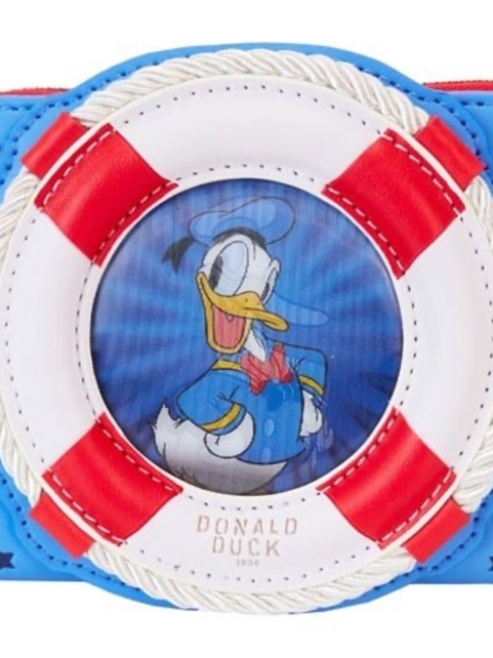 Donald Duck 90th Anniversary Lenticular Zip-Around Wallet by Loungefly